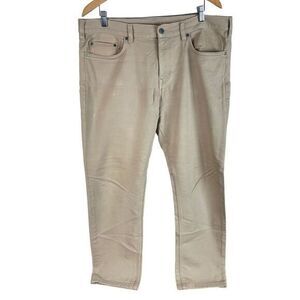 Banana Republic Traveler‎ Skinny Jeans Mens Brown Cotton Blend Stretch READ